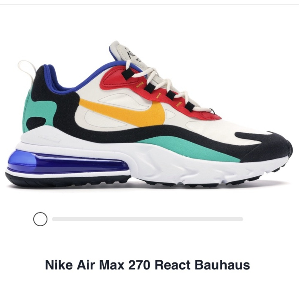 Nike Air Max 270 React Bauhaus